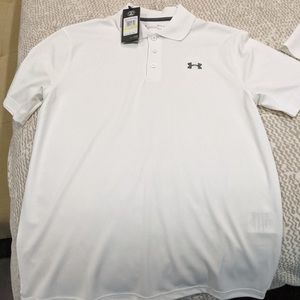 NWT men’s M Under Armor polo